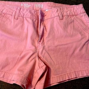 a.n.a, mid rise, shortie short, 3.5 inseam